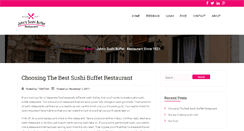 Desktop Screenshot of johnsbuffet.com